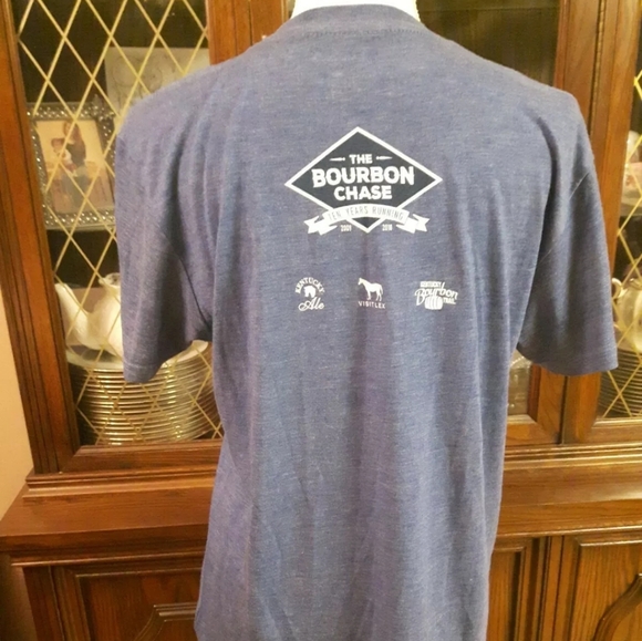 Size M Reebok Short Sleeve Blue Shirt - Picture 7 of 9